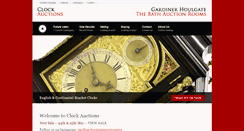 Desktop Screenshot of clock-auctions.co.uk